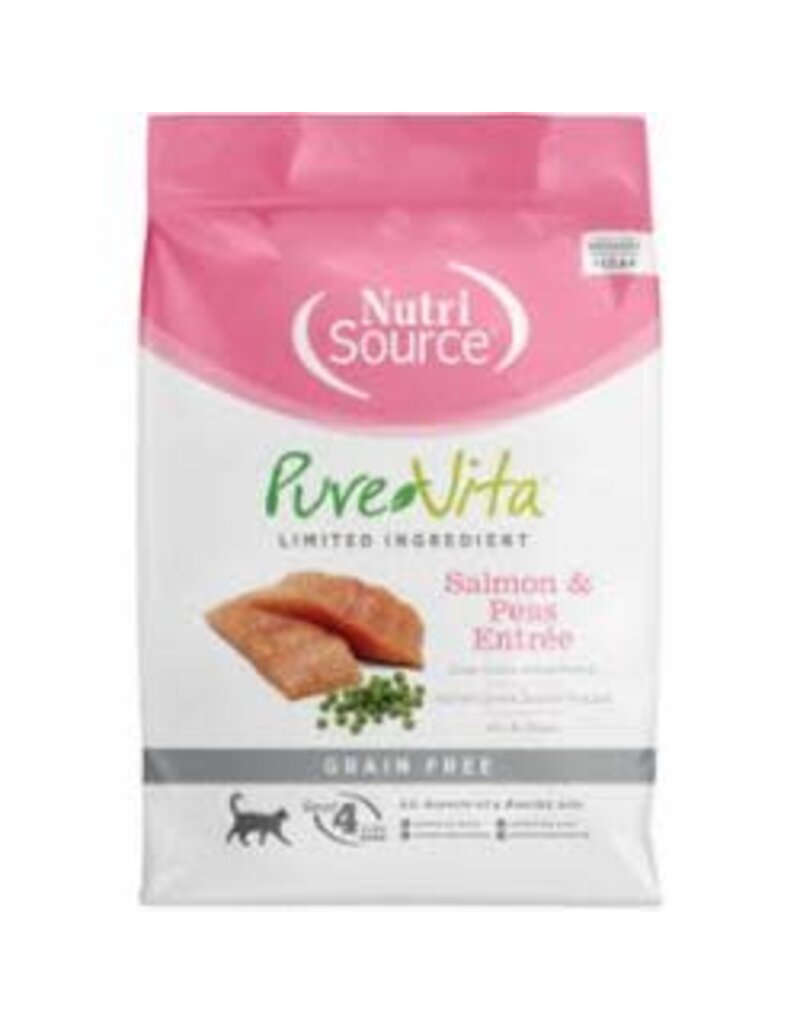 Nutrisource NutriSource Pure Vita Salmon & Pea Cat 5 / 6.6 lb