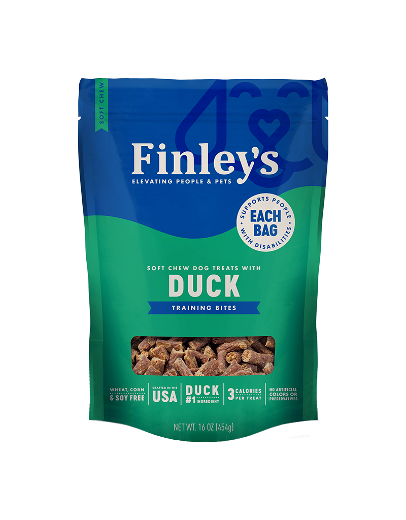 Nutrisource NutriSource Finley's Duck Soft Chew Training Dog Biscuits 16 oz