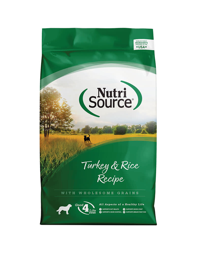 Nutrisource NutriSource Turkey & Rice Dog Food 4LB