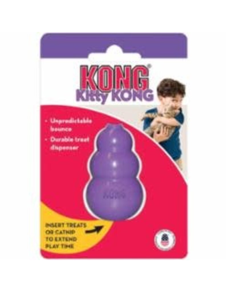 Kong Kong Kitty Purple Treat Dispenser for Cats