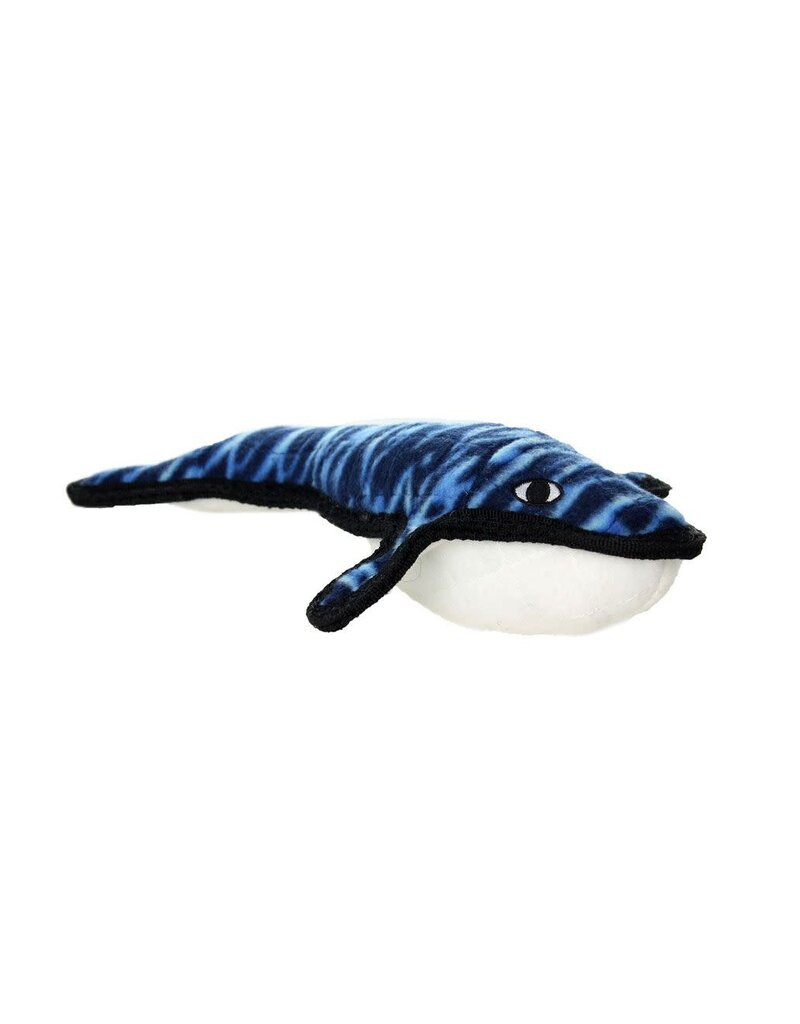 Tuffy's Tuffy Ocean Whale, Durable, Tough, Squeaky Dog Toy