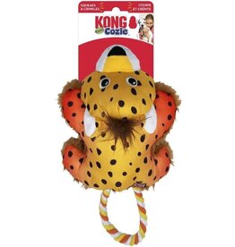 Kong Kong Cozie Tuggz Cheetah Plush Dog Toy Medium / Large