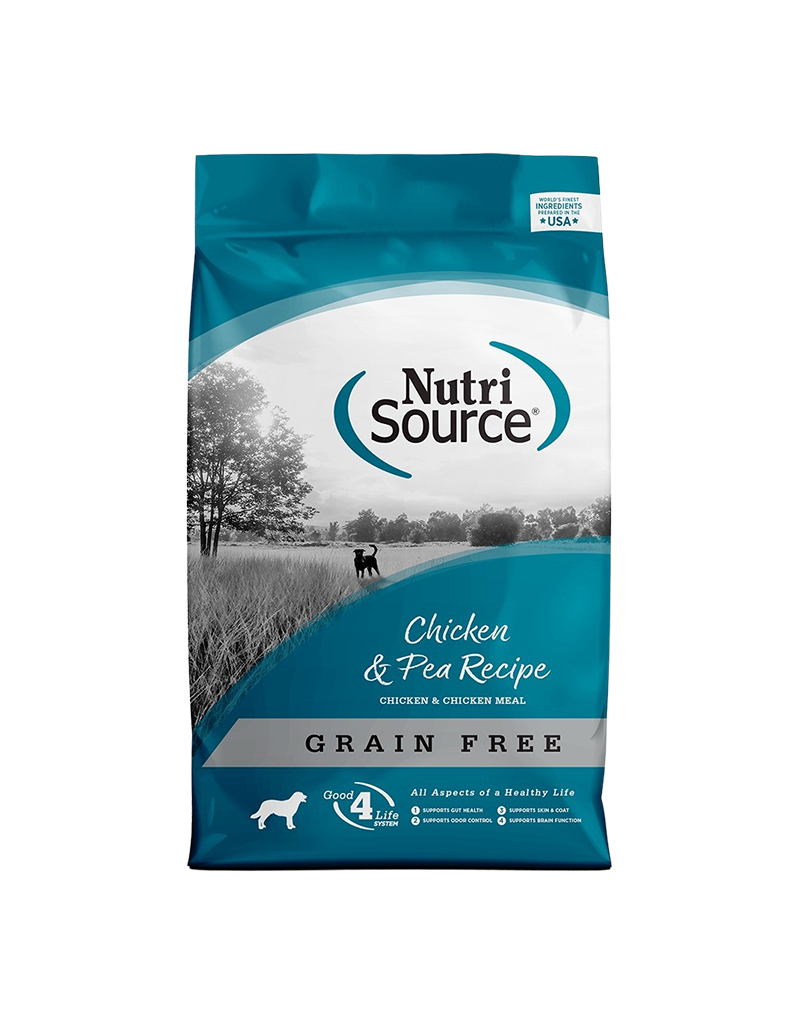 Nutrisource NutriSource Grain Free Chicken & Pea Dog Food 5LB