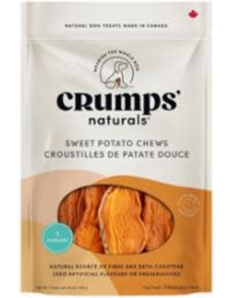 Crump Naturals Crumps Naturals Sweet Potato Chews Dog Treats- 5.6 oz. Bag