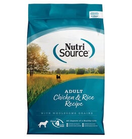 Nutrisource NutriSource Chicken & Rice Dog Food 12LB