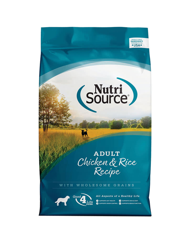 Nutrisource NutriSource Chicken & Rice Dog Food 12LB