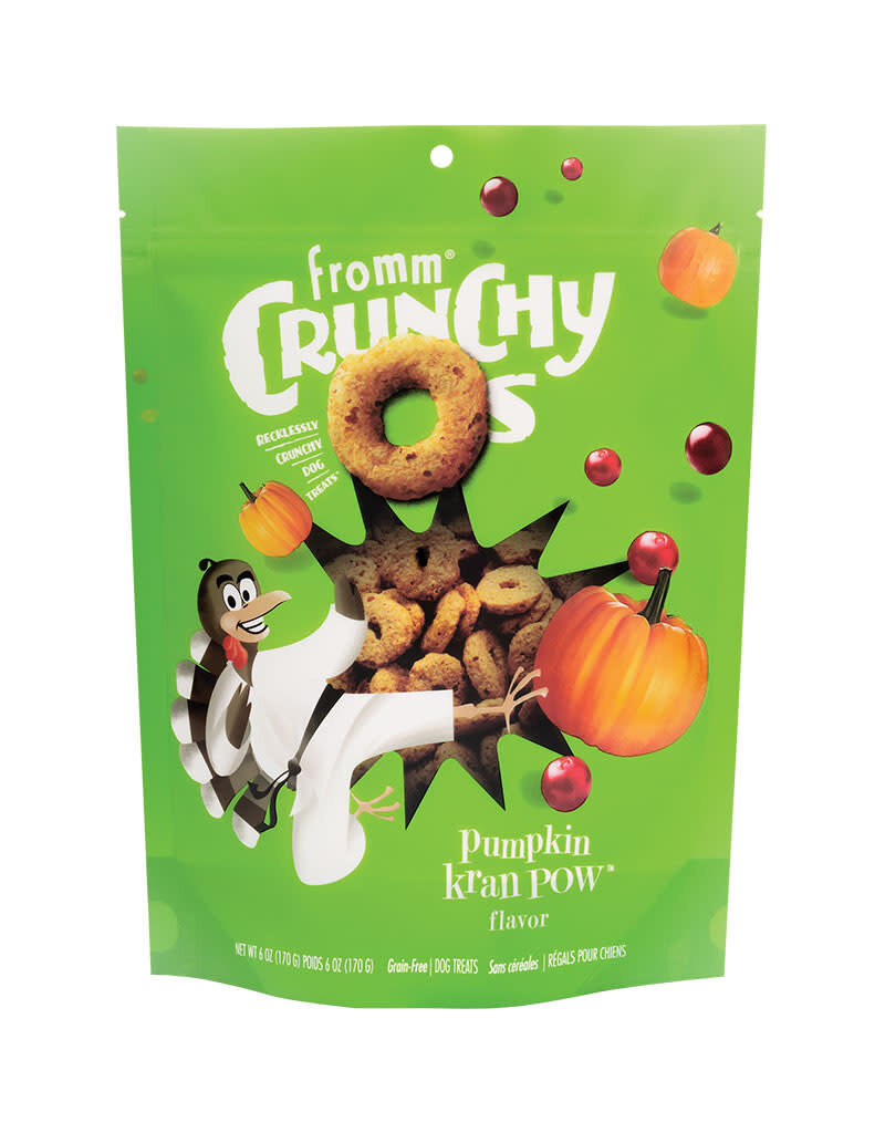 Fromm Fromm Family Crunchy O's Pumpkin KranPow Dog Treats 6oz