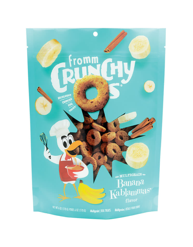 Fromm Fromm Family Crunchy O's Banana Kablammas Dog Treats 6oz