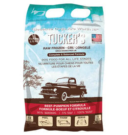 Tucker's Tucker's Beef & Pumpkin Raw Frozen Dog Food 6LB