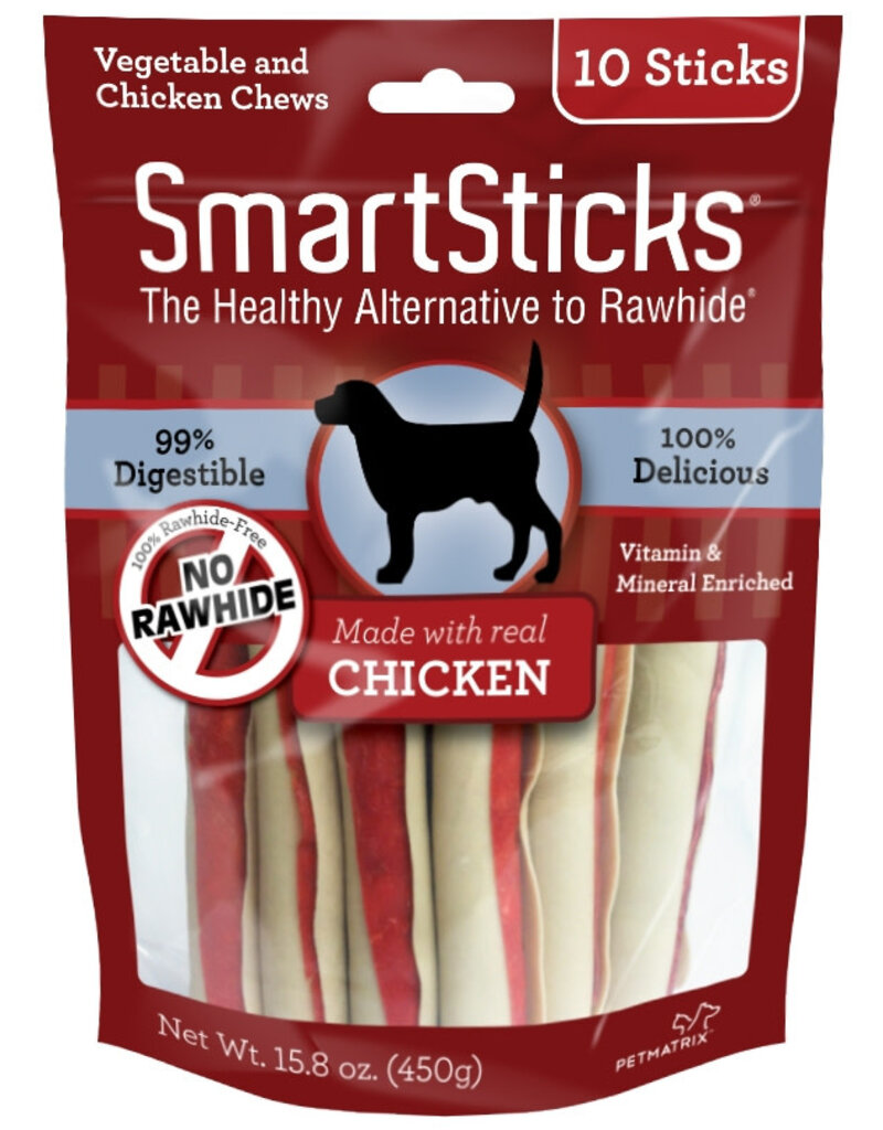SmartBones SmartSticks Chicken Chews For Dogs 10 Pack