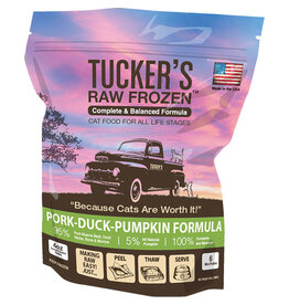 Tucker's Pork, Duck & Pumpkin Raw Frozen Cat Food 24oz