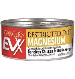 Evanger's Evanger's EVX Restricted Magnesium Diet Chicken Recipe Canned Cat Food 24oz