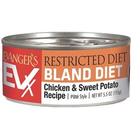 Evanger's Evanger's EVX Restricted Diet Bland Diet Chicken & Sweet Potato Canned Cat Food 5.5 oz