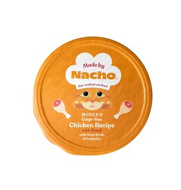 Nacho Made By Nacho Minced Chicken with Bone Broth & Prebiotics Cup Cat 10 / 2.5 oz