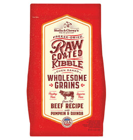 Stella & Chewy's STELLA & CHEWY'S DOG WHOLESOME GRAIN RAW COATED BEEF 22LB