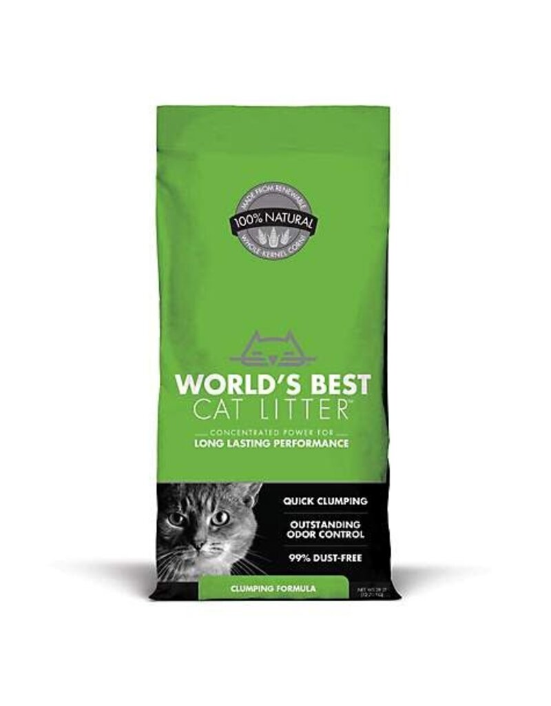 Worlds Best Cat Litter World's Best Cat Litter Clumping Formula green 28 lb