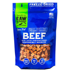 Raw Dynamic Raw Dynamic Freeze Dried Raw Beef Recipe Dog Food 14oz