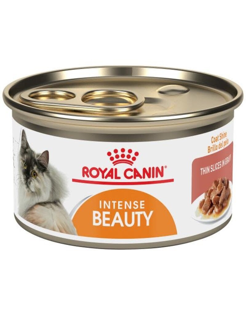 Royal Canine Royal Canin Intense Beauty Thin Slice Gravy Canned Cat Food 3oz