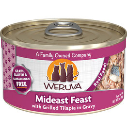 Weruva Weruva Grain Free Mideast Feast (Grilled Tilapia) Canned Cat Food 3oz