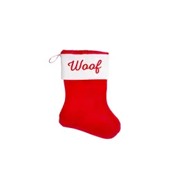 PearHead "Woof" Dog Christmas Stocking