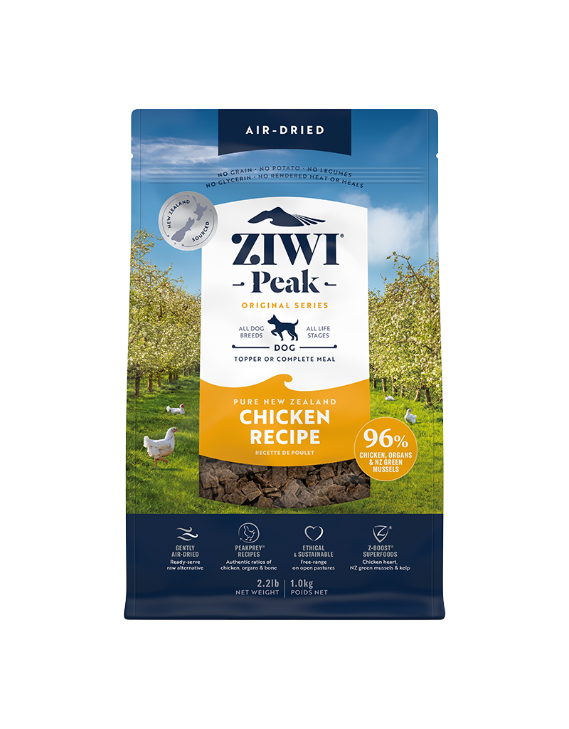 Ziwi Peak Ziwi Peak Air Dried Chicken Recipe Dog Food 2.2LB