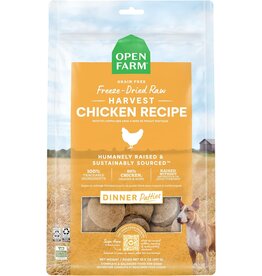 Open Farm Open Farm Harvest Chicken Freeze-Dried Raw Patties Dog Food  10.5 oz