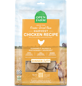 Open Farm Open Farm Harvest Chicken Freeze-Dried Raw Patties Dog Food 17.5 oz