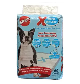 Ethical X-MARKS THE SPOT PUPPY PADS, 50/PACK