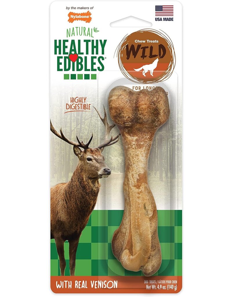 Nylabone Nylabone Healthy Edibles Venison Dog Treat Large *REPL 181266