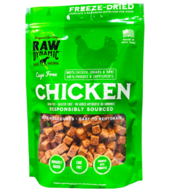 Raw Dynamic Raw Dynamic Freeze Dried Raw Chicken Recipe Dog Food 14oz