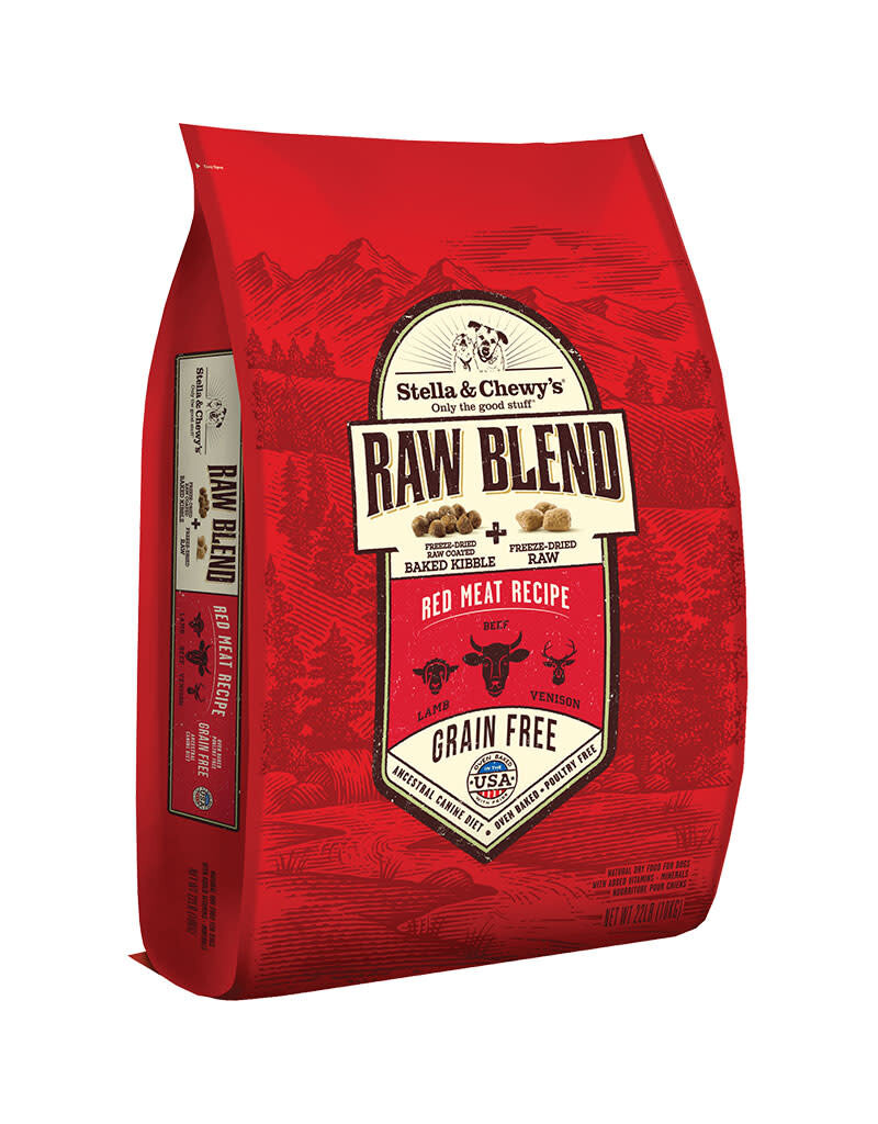 Stella & Chewy's Stella & Chewy's Grain Free Raw Blend Red Meat Recipe Dog Food 22LB
