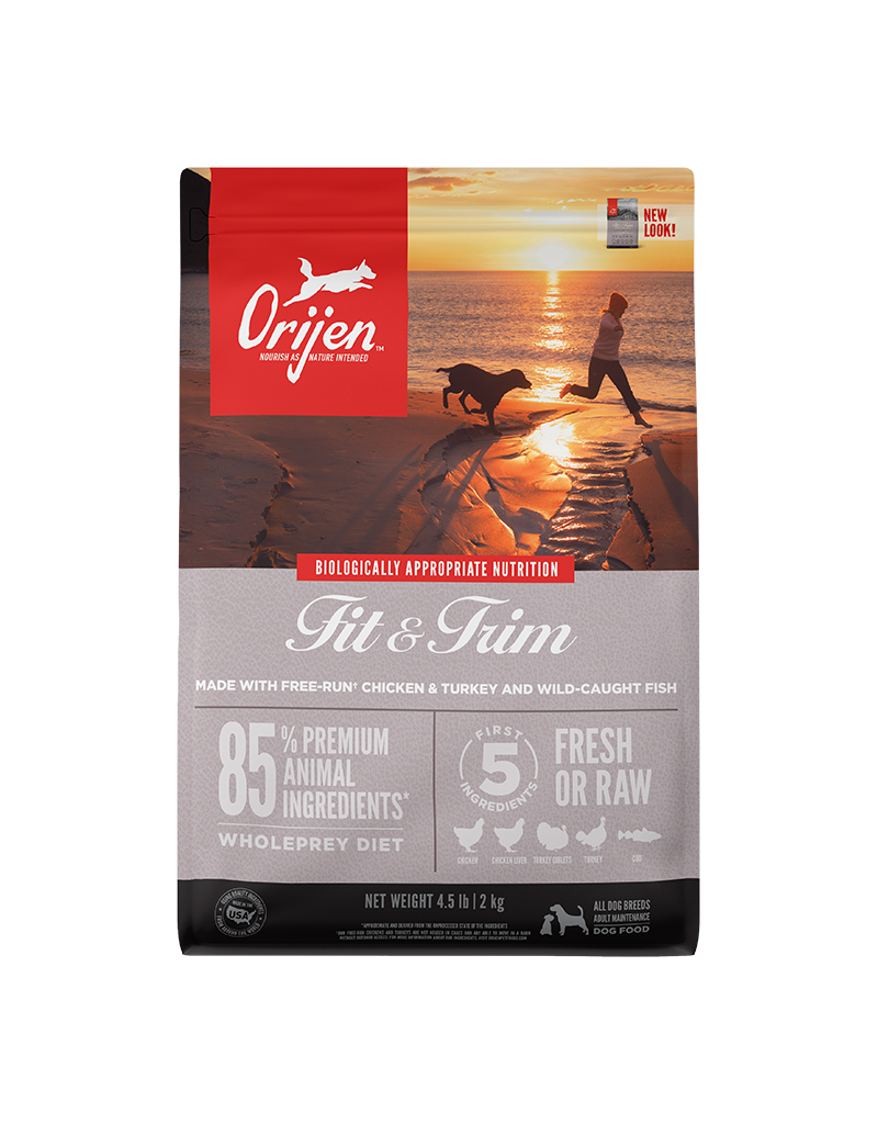 Orijen Orijen Fit & Trim/ Free-Run Chicken, Turkey, Wild Caught Fish and Nest-Laid Eggs Dry Dog Food