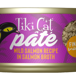 Tiki Cat Tiki Cat Luau Pate Wild Salmon Recipe Canned Cat Food 2.8oz