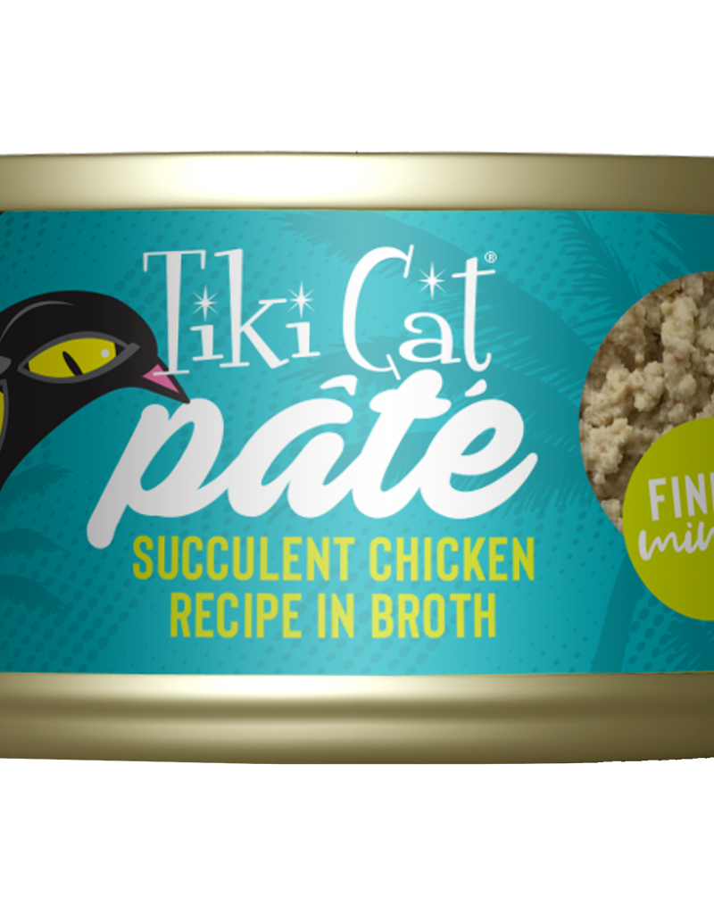Tiki Cat Tiki Cat Luau Pate Succulent Chicken Canned Cat Food 2.8oz