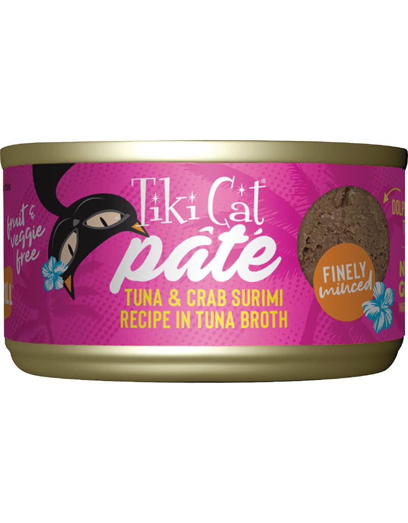 Tiki Cat Tiki Cat Grill Tuna & Surimi Pate Canned Cat Food 2.8oz