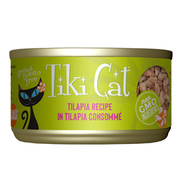 Tiki Cat Tiki Cat Luau Can GF Tilapia 2.8 oz 12/Case