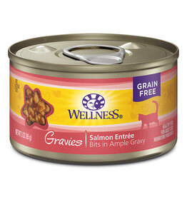 Wellness Wellness Complete Health Gravies Salmon Dinner Cats 3 oz