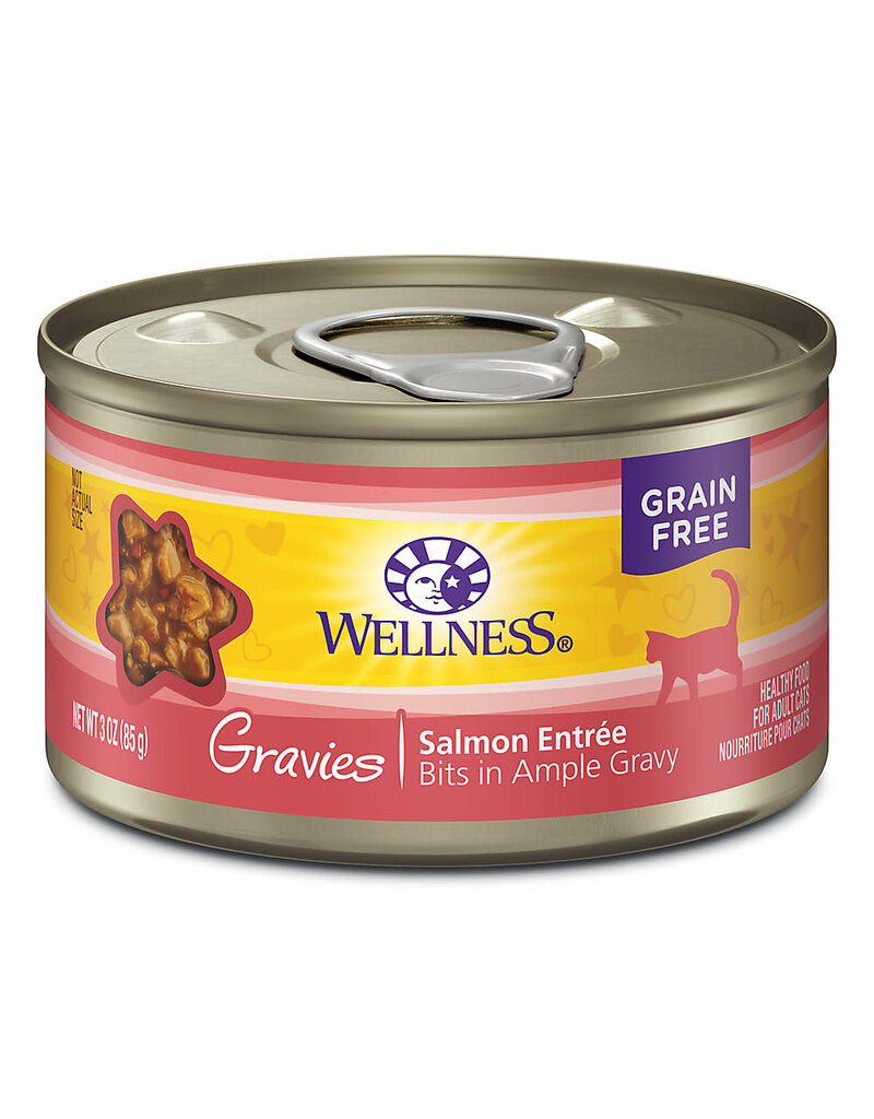 Wellness Wellness Complete Health Gravies Salmon Dinner Cats 3 oz