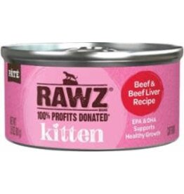 Rawz RAWZ CC 2.8oz/18 KITTEN BEEF BEEF LVR PATE
