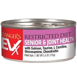 Evanger's Evangers EVX Cat 5.5oz/24 Senior & Joint Health Salmon Pate