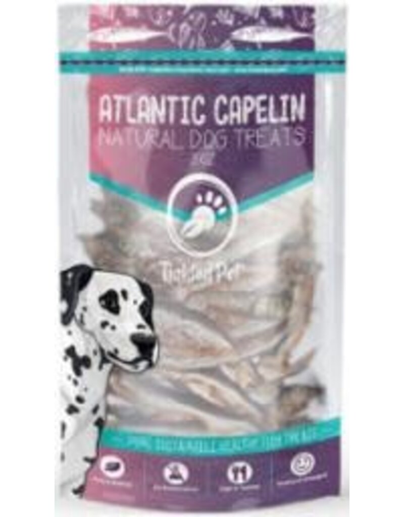 Tickled Pet Tickled Pet Atlantic Whole Capelin Dog Treats 3oz
