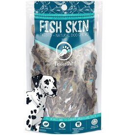 Tickled Pet Tickled Pet Icelandic Codfish Skin Twists Dog Treats 5oz