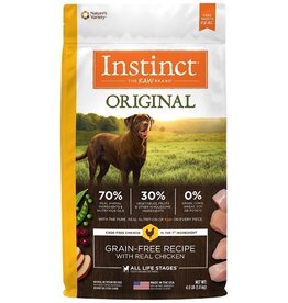 Nature's Variety Instinct Original Grain Free Chicken Recipe Dog Food 4LB