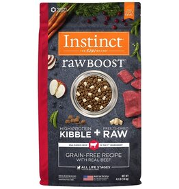 Nature's Variety INST DOG RAW BOOST BEEF 4Lb/4 GrainFree NV