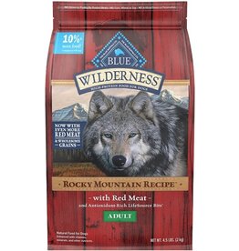 Blue Buffalo Blue Buffalo Wilderness rocky mountain dd 4.5lb/3 adult red meat