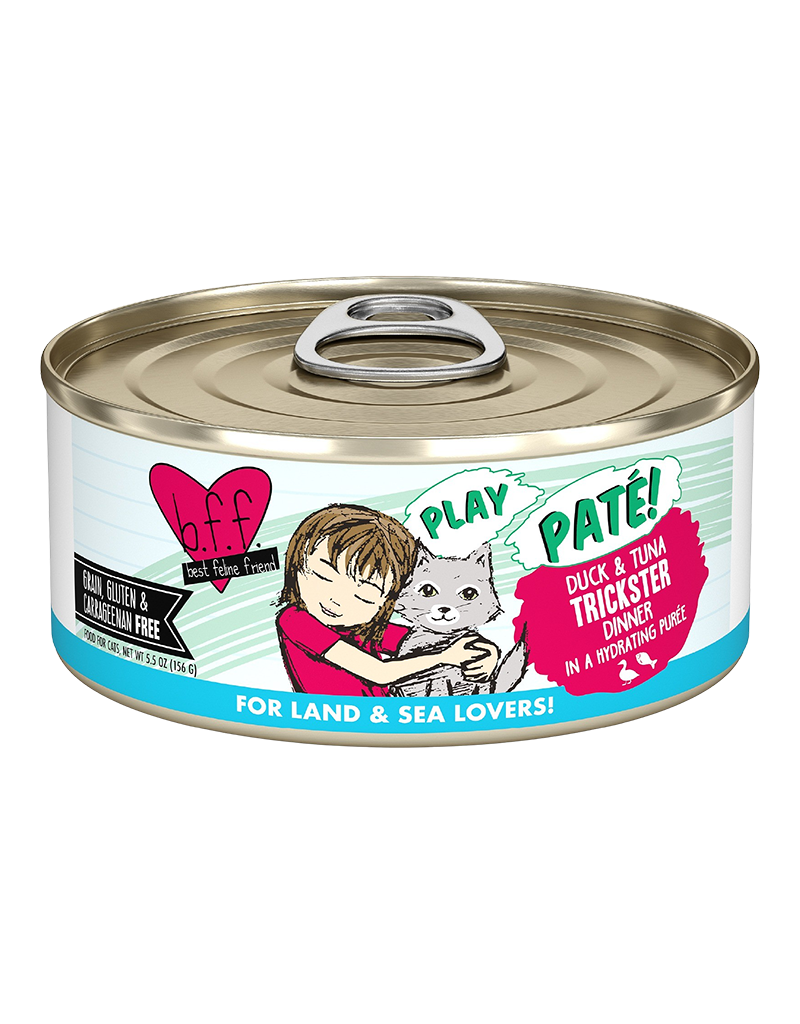 Weruva Weruva BFF Pate Tickster Duck & Tuna Canned Cat Food 5.5oz