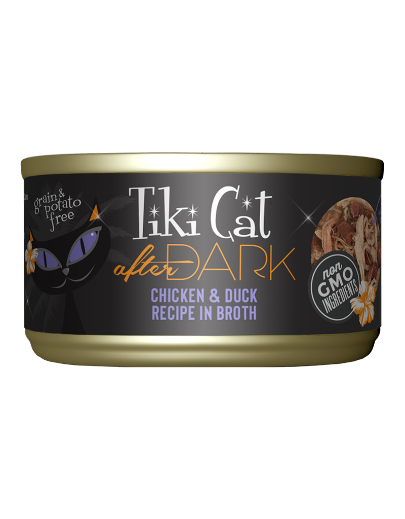 Tiki Cat Tiki Cat After Dark Chicken and Duck Canned Cat Food 2.8oz