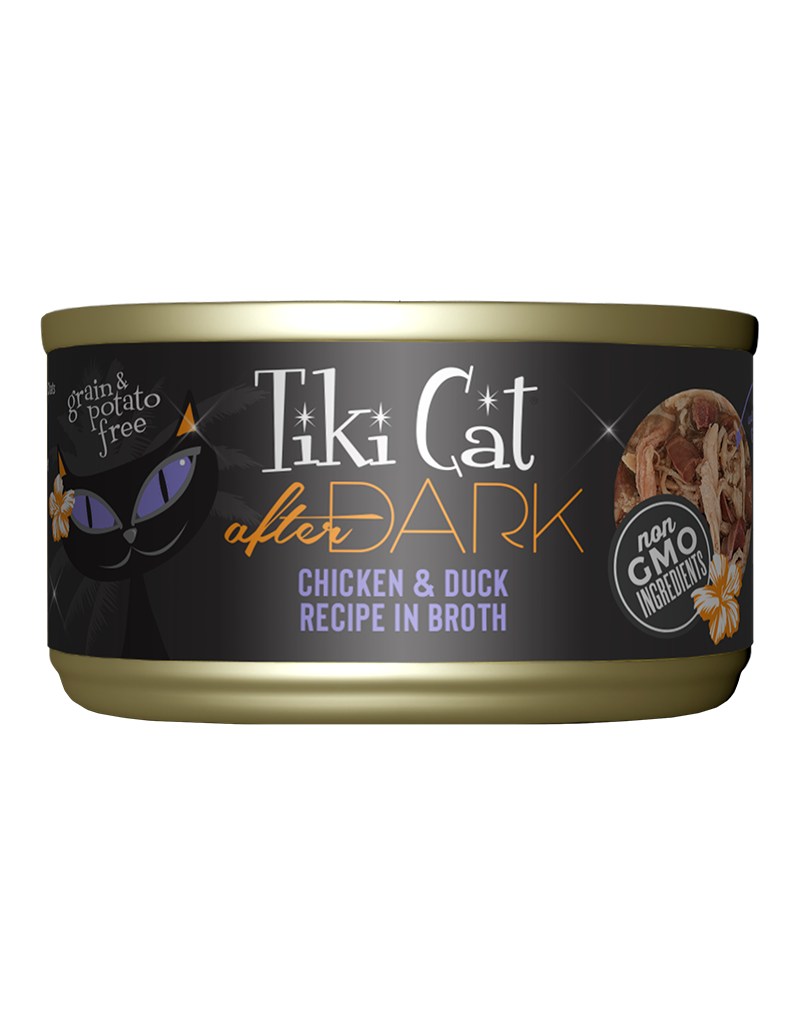 Tiki Cat Tiki Cat After Dark Chicken & Duck Canned Cat Food 2.8oz