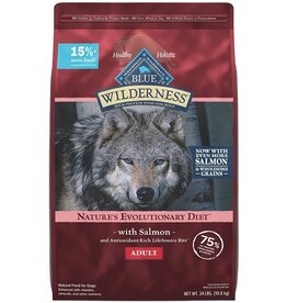 Blue Buffalo Blue Buffalo Wilderness Hi Protein Salmon Dog 24 lb