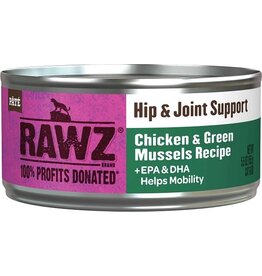 Rawz RAWZ Hip & Joint Support Chicken & Green Mussels Canned Cat Food 5.5oz